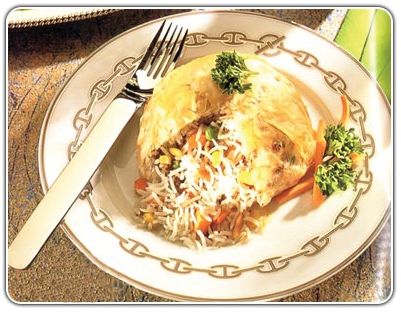 "Arroz con carne" Kuozy.