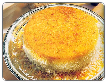 “Arroz Azafrán al vapor”